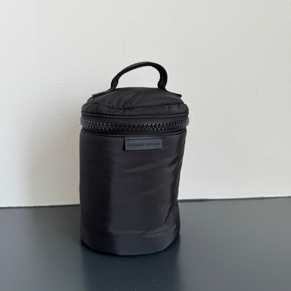 Dagne Dover Mila Large Full Size Toiletry Black Easy Clean Organizer Makeup - Picture 2 of 6